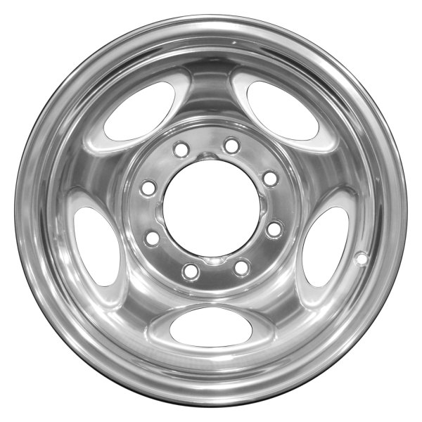 Perfection Wheel® - 16 x 7 5-Spoke Bright Fine Silver Polished Texture Alloy Factory Wheel (Refinished)