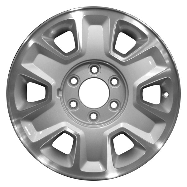 Perfection Wheel® - 17 x 7.5 6 I-Spoke Bright Sparkle Silver Machined Alloy Factory Wheel (Refinished)