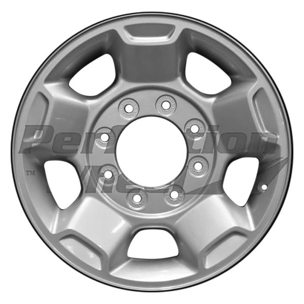 Perfection Wheel® - 17 x 7.5 5-Spoke Sparkle Silver Alloy Factory Wheel (Refinished)
