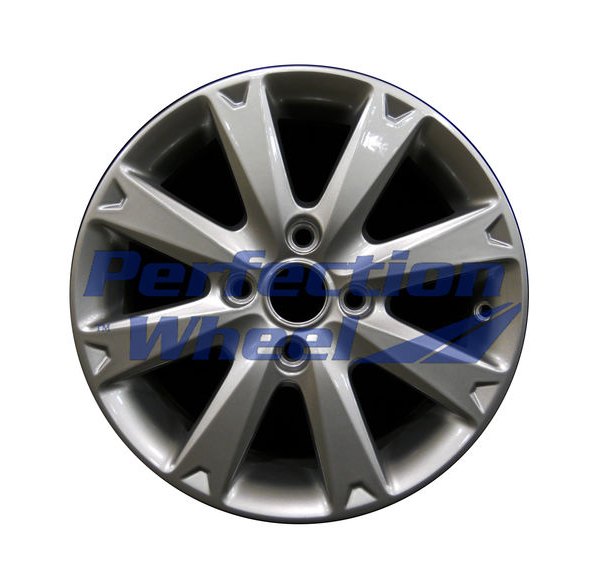 Perfection Wheel® - 15 x 6 8 I-Spoke Bright Metallic Silver Full Face Alloy Factory Wheel (Refinished)