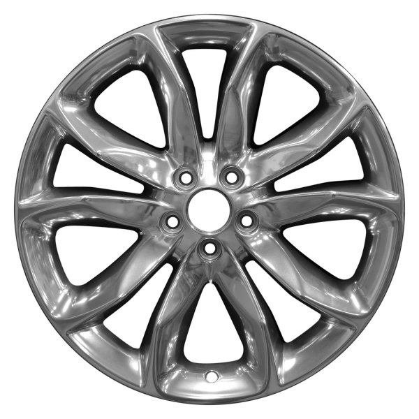 Perfection Wheel® - 20 x 8.5 5 V-Spoke Full Polished Alloy Factory Wheel (Refinished)