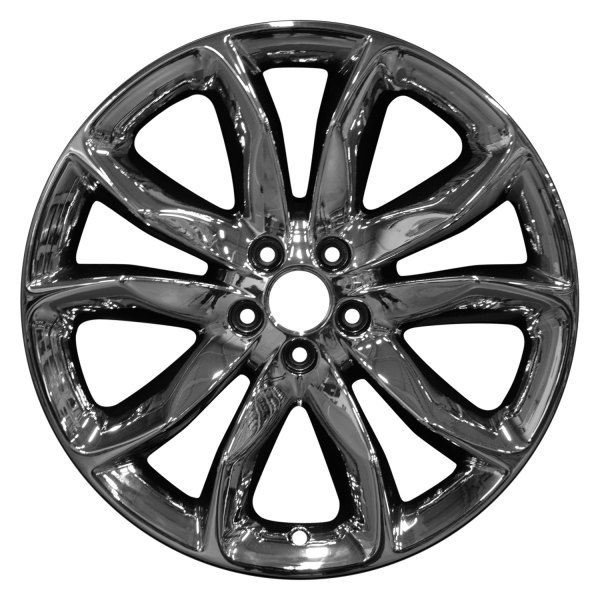 Perfection Wheel® - 20 x 8.5 5 V-Spoke PVD Bright Full Face Alloy Factory Wheel (Refinished)