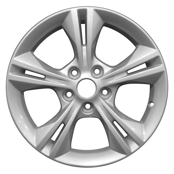 Perfection Wheel® - 16 x 7 Double 5-Spoke Sparkle Silver Full Face Alloy Factory Wheel (Refinished)