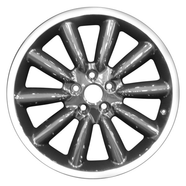 Perfection Wheel® - 19 x 9 10 I-Spoke Black Flange Cut Alloy Factory Wheel (Refinished)
