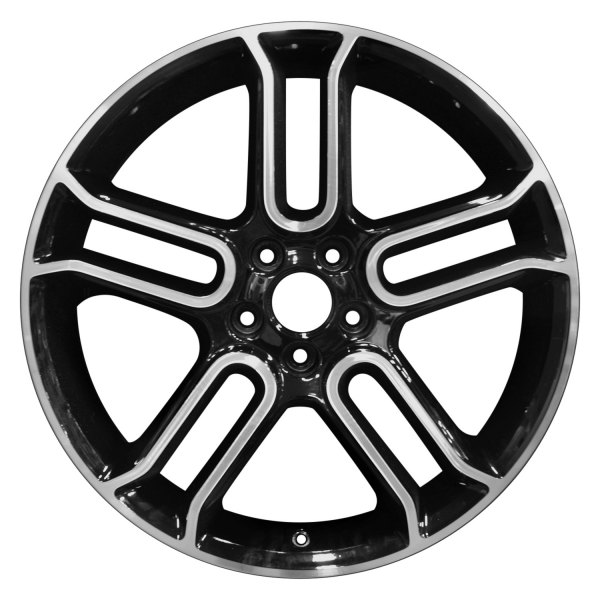 Perfection Wheel® - 20 x 8 Double 5-Spoke Black Machined Alloy Factory Wheel (Refinished)