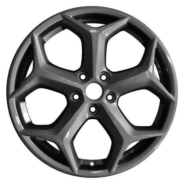 Perfection Wheel® - 18 x 8 5 Y-Spoke Black Base with Brown Metallic Charcoal Full Face Alloy Factory Wheel (Refinished)