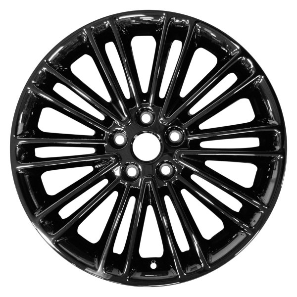 Perfection Wheel® - 18 x 8 10 Double I-Spoke PVD Dark Full Face Alloy Factory Wheel (Refinished)