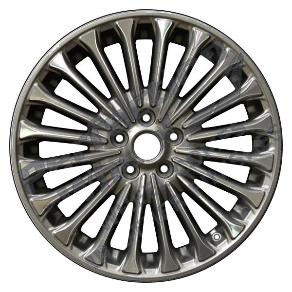 Perfection Wheel® - 18 x 8 20 I-Spoke Dark Bronze Charcoal Polish POD Alloy Factory Wheel (Refinished)