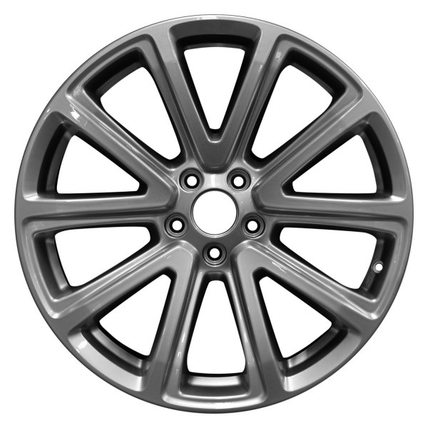 Perfection Wheel® - 20 x 8.5 5 V-Spoke Hyper Medium Silver Full Face Alloy Factory Wheel (Refinished)