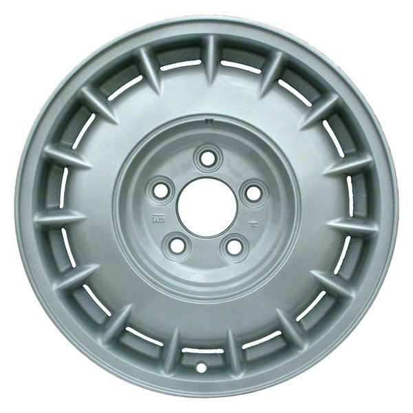 Perfection Wheel® - 16 x 6.5 15-Slot Sparkle Silver Flange Cut Alloy Factory Wheel (Refinished)