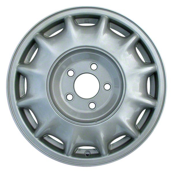 Perfection Wheel® - 16 x 6.5 12-Slot Sparkle Silver Flange Cut Alloy Factory Wheel (Refinished)