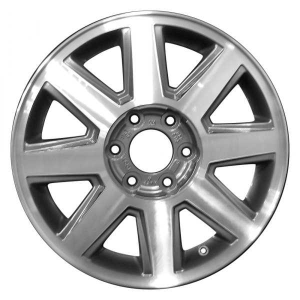 Perfection Wheel® - 17 x 7 8 I-Spoke Dark Metallic Charcoal Machined Alloy Factory Wheel (Refinished)