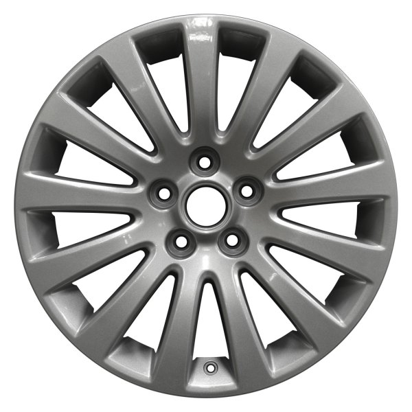 Perfection Wheel® - 18 x 8 13 I-Spoke Fine Sparkle Silver Full Face Alloy Factory Wheel (Refinished)