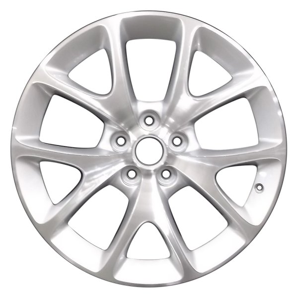 Perfection Wheel® - 19 x 8.5 5 Y-Spoke Bright Sparkle Silver Machined Bright Alloy Factory Wheel (Refinished)