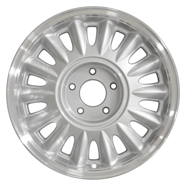Perfection Wheel® - 16 x 7 14 I-Spoke Medium Sparkle Silver Flange Cut Alloy Factory Wheel (Refinished)