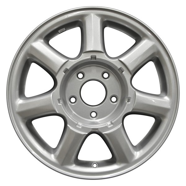 Perfection Wheel® - 16 x 7 7 I-Spoke Medium Sparkle Silver Full Face Alloy Factory Wheel (Refinished)