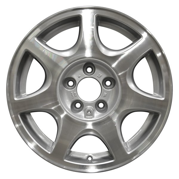 Perfection Wheel® - 16 x 7 7 I-Spoke Sparkle Silver Machined Alloy Factory Wheel (Refinished)