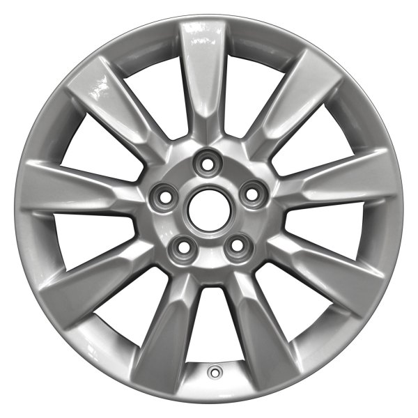 Perfection Wheel® - 18 x 8 9 I-Spoke Hyper Bright Silver Full Face Alloy Factory Wheel (Refinished)