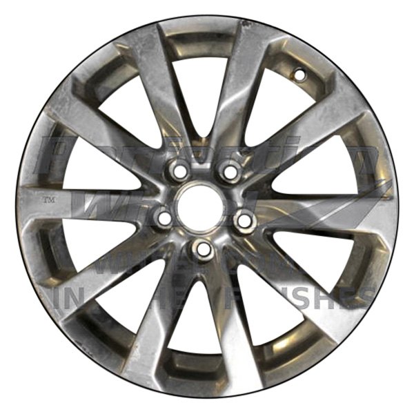 Perfection Wheel® - 17 x 8 10 I-Spoke Full Polish Alloy Factory Wheel (Refinished)