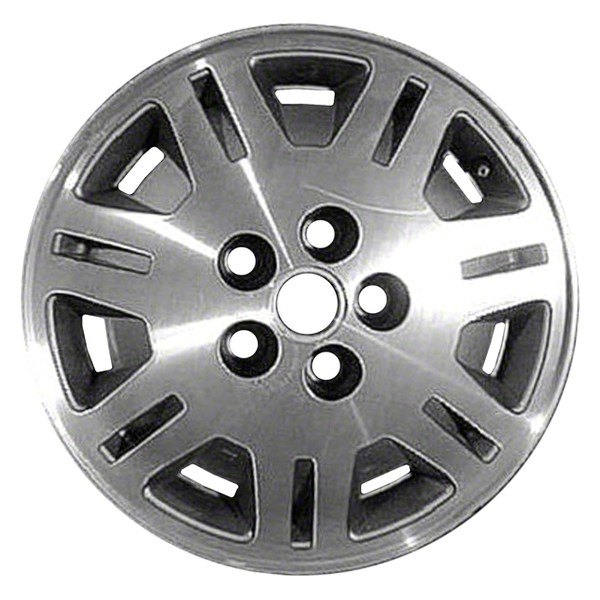 Perfection Wheel® - 16 x 6.5 14-Slot Black Machined Alloy Factory Wheel (Refinished)