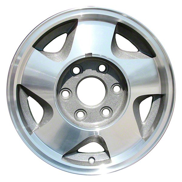 Perfection Wheel® - 16 x 7 5 Spiral-Spoke Medium Metallic Charcoal Machined Alloy Factory Wheel (Refinished)