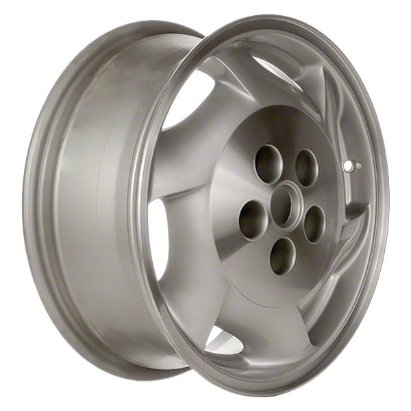 Perfection Wheel® - 16 x 6.5 6 Turbine-Spoke Fine Metallic Silver Machined Alloy Factory Wheel (Refinished)