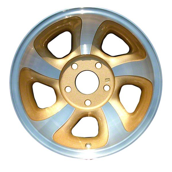 Perfection Wheel® - 15 x 7 5 Spiral-Spoke Medium Sparkle Silver Machined Alloy Factory Wheel (Refinished)