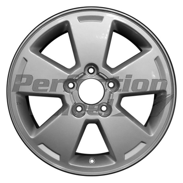Perfection Wheel® - 16 x 6.5 5-Spoke Bright Sparkle Silver Full Face Alloy Factory Wheel (Refinished)