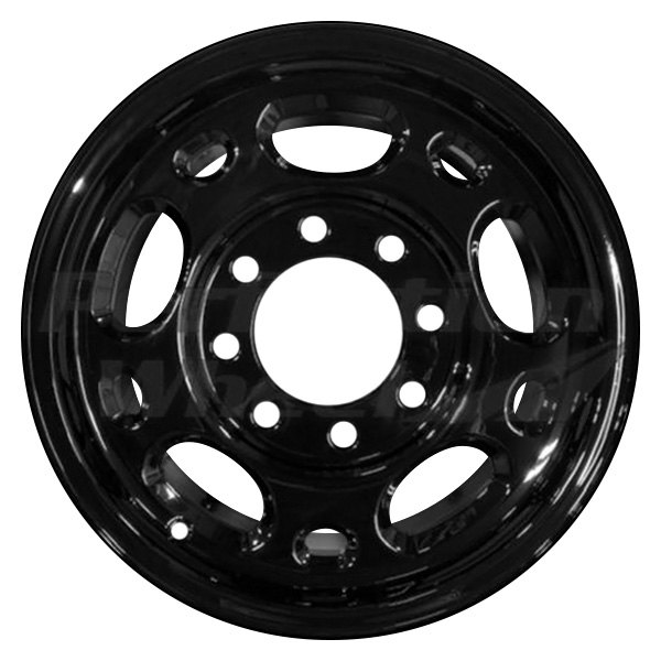 Perfection Wheel® - 16 x 6.5 10-Slot Gloss Black Full Face Alloy Factory Wheel (Refinished)