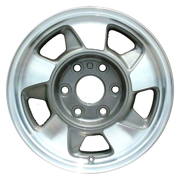 Perfection Wheel® - 16 x 7 5-Spoke Medium Metallic Charcoal Machined Alloy Factory Wheel (Refinished)