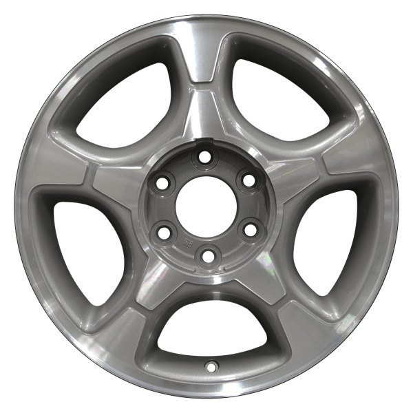 Perfection Wheel® - 17 x 7 5-Spoke Dark Argent Charcoal Machined Alloy Factory Wheel (Refinished)