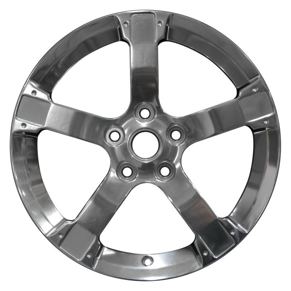 Perfection Wheel® - 17 x 7 5-Spoke Full Polished Alloy Factory Wheel (Refinished)
