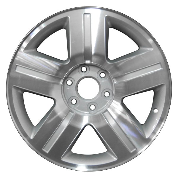 Perfection Wheel® - 20 x 8.5 5-Spoke Bright Medium Sparkle Silver Machine Texture Alloy Factory Wheel (Refinished)