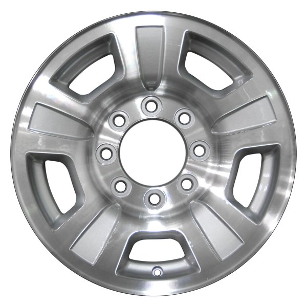 Perfection Wheel® - 17 x 7.5 5-Spoke Sparkle Silver Machined Alloy Factory Wheel (Refinished)
