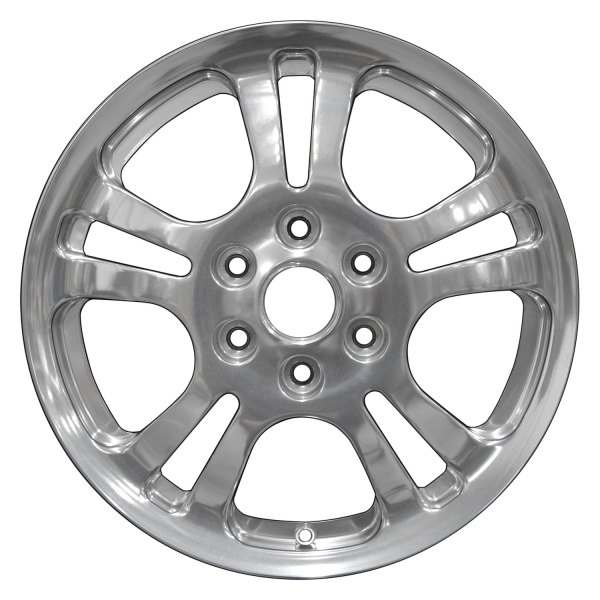 Perfection Wheel® - 17 x 7 Double 5-Spoke Full Polished Alloy Factory Wheel (Refinished)