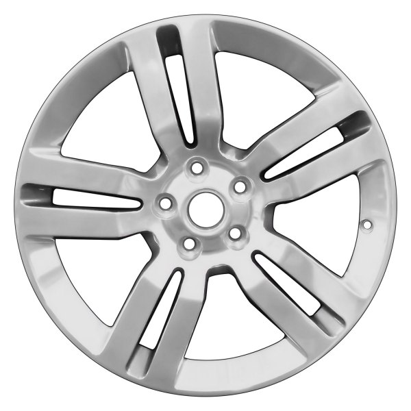 Perfection Wheel® - 18 x 7.5 Double 5-Spoke Dark Metallic Charcoal Polish Alloy Factory Wheel (Refinished)
