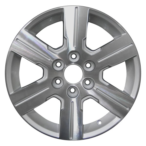 Perfection Wheel® - 18 x 7.5 6 I-Spoke Bright Fine Silver Machined Alloy Factory Wheel (Refinished)