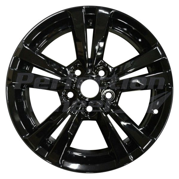 Perfection Wheel® - 17 x 7 Gloss Black Full Face PIB Alloy Factory Wheel (Refinished)