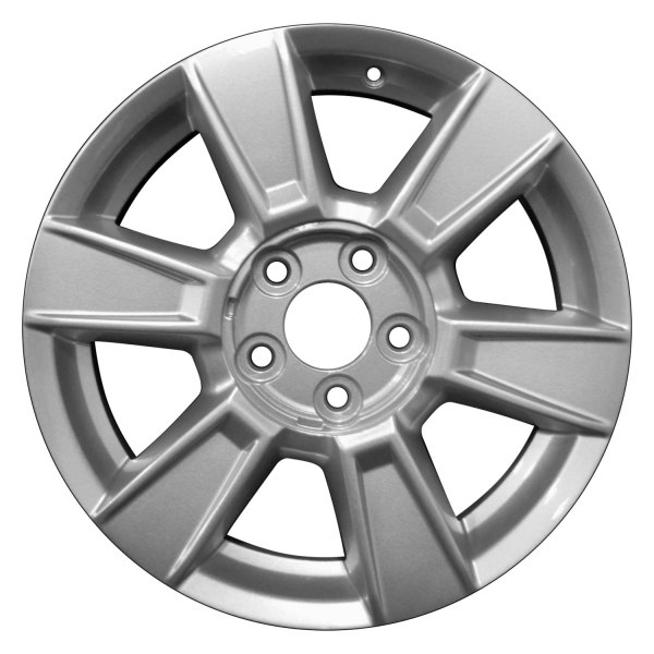 Perfection Wheel® - 17 x 7 6 I-Spoke Sparkle Silver Full Face Alloy Factory Wheel (Refinished)