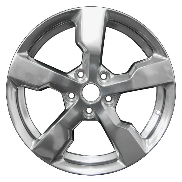 Perfection Wheel® - 17 x 7 5-Spoke Full Polished Alloy Factory Wheel (Refinished)