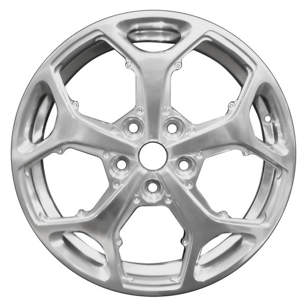 Perfection Wheel® WAO.5516.FULL.POL - 5 Y-Spoke Full Polished 17x7 ...