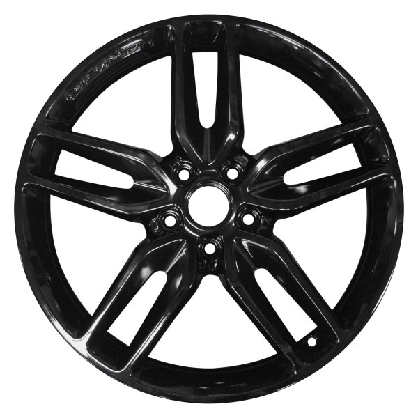 Perfection Wheel® - 19 x 8.5 Double 5-Spoke Hyper Bright Silver Full Face Alloy Factory Wheel (Refinished)