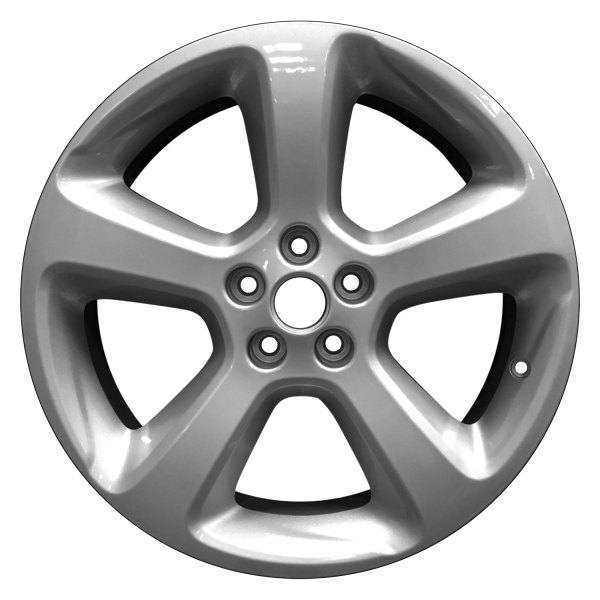 Perfection Wheel® - 18 x 7 5-Spoke Bright Medium Silver Full Face Alloy Factory Wheel (Refinished)