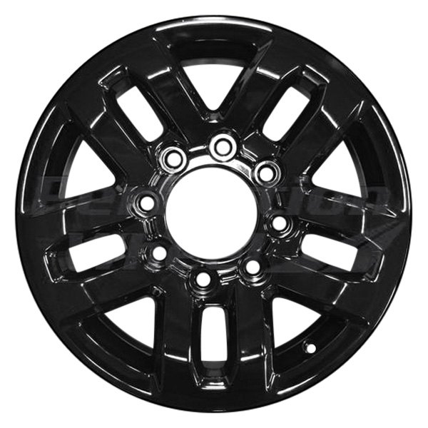 Perfection Wheel® - 18 x 8 5 V-Spoke Black Full Face Alloy Factory Wheel (Refinished)