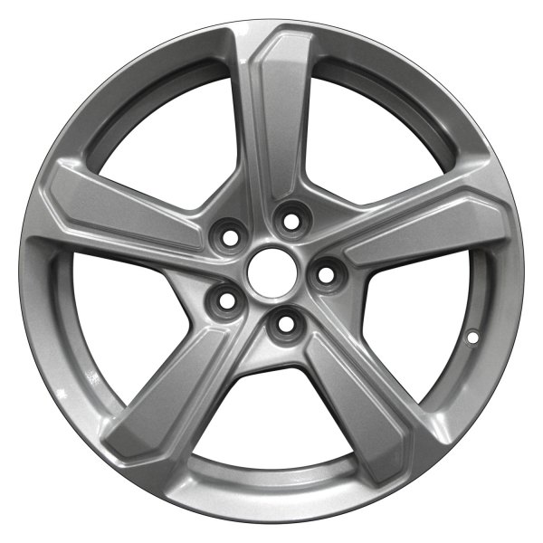 Perfection Wheel® - 17 x 7 5 Turbine-Spoke Sparkle Silver Full Face Alloy Factory Wheel (Refinished)