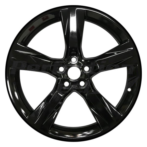 Perfection Wheel® - 20 x 9.5 5-Spoke Gloss Black Full Face PIB Alloy Factory Wheel (Refinished)