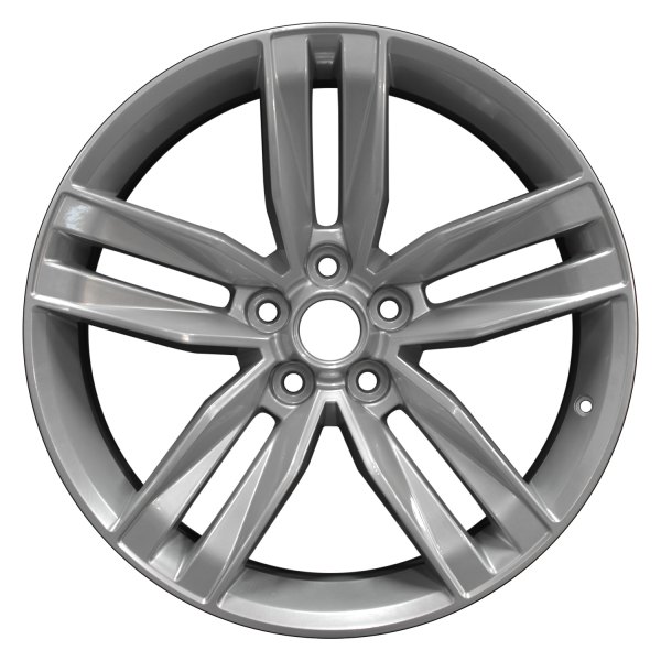Perfection Wheel® - 20 x 9.5 5-Spoke Hyper Bright Mirror Silver Full Face Alloy Factory Wheel (Refinished)
