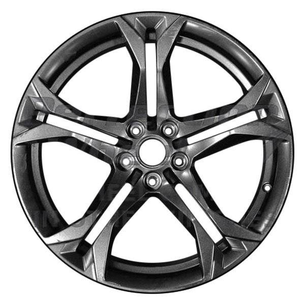 Perfection Wheel® - 20 x 10 5-Spoke Dark Bluish Charcoal Full Face Alloy Factory Wheel (Refinished)