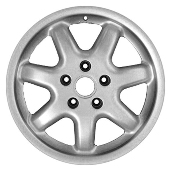 Perfection Wheel® - 16 x 7 7 I-Spoke Bright Sparkle Silver Full Face Alloy Factory Wheel (Refinished)