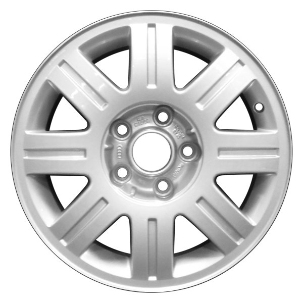 Perfection Wheel® - 15 x 7 8 I-Spoke Bright Sparkle Silver Full Face Alloy Factory Wheel (Refinished)